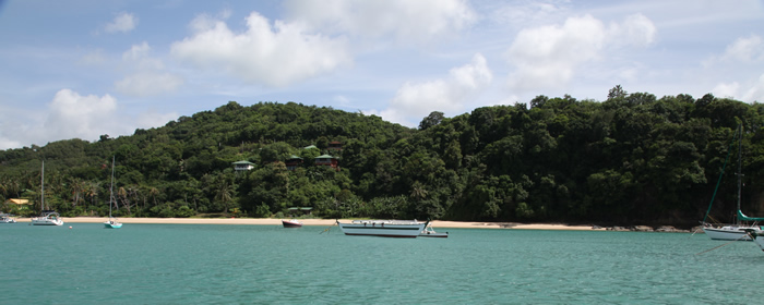 sailing for a day on boat in Phuket