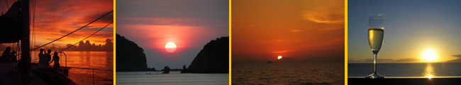 discover sunset trip on Phuket yacht while day sailing